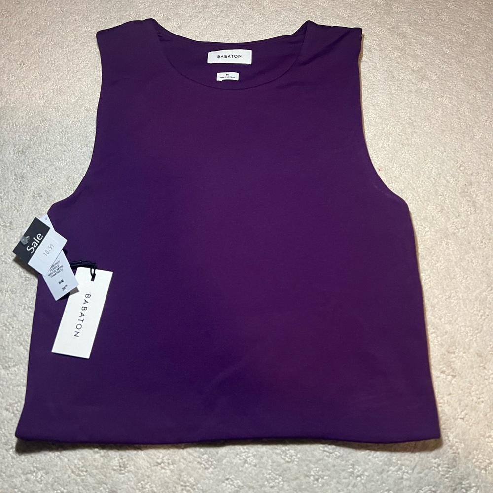 Aritzia Contour Muscle Crop Tank